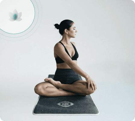 Woman doing yoga