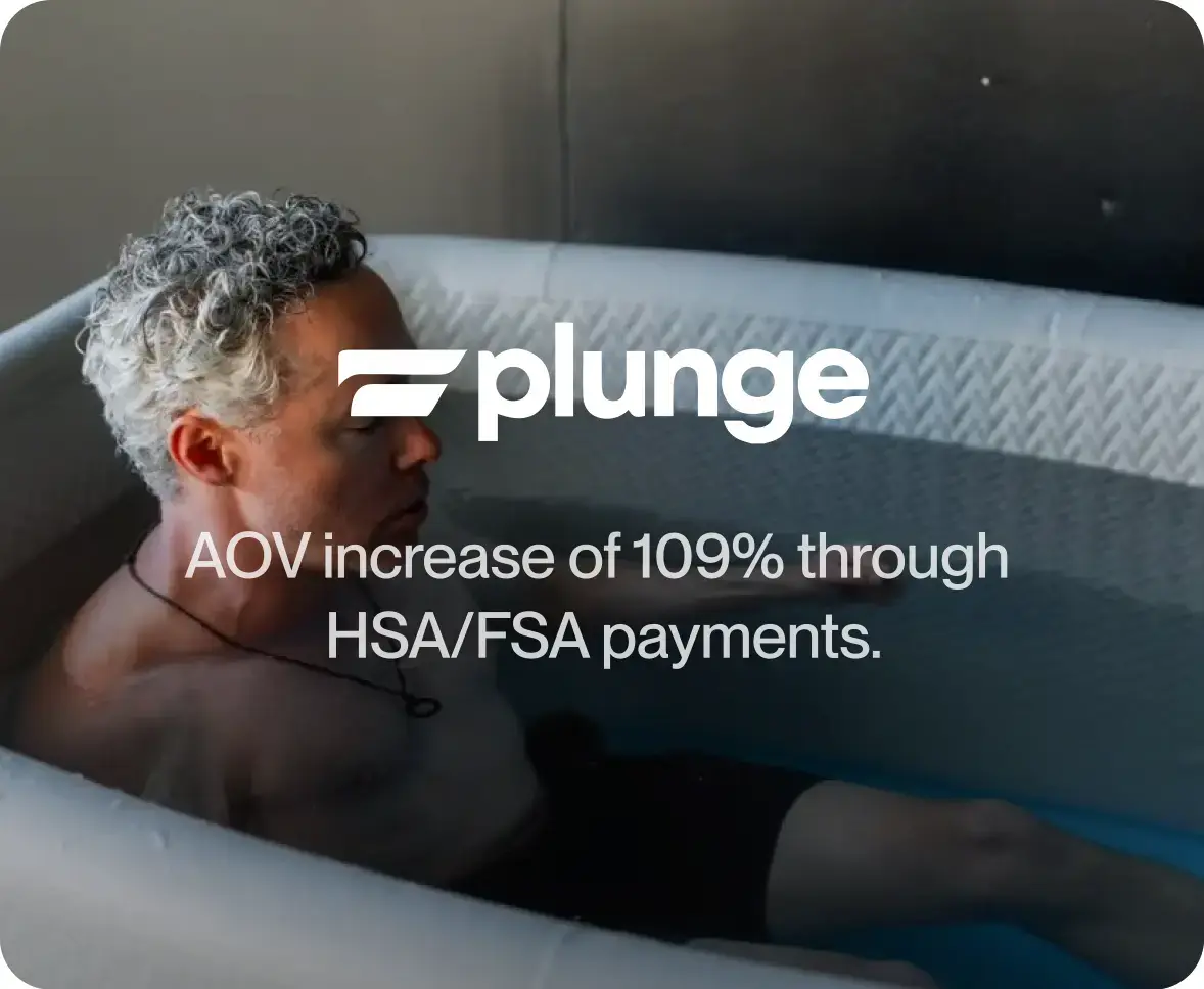 Plunge Increases AOV by Accepting HSA/FSA Payments
