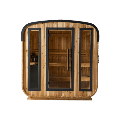Almost Heaven Saunas – BlackWater 4 Person Cube Sauna