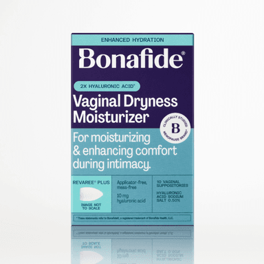 Revaree by Bonafide. Vaginal Moisturizer with 5mg Hyaluronic Acid. — 1-Month Supply (10 Inserts)