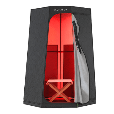 SaunaBox® Pulse PRO: Infrared Sauna with Red-light Therapy